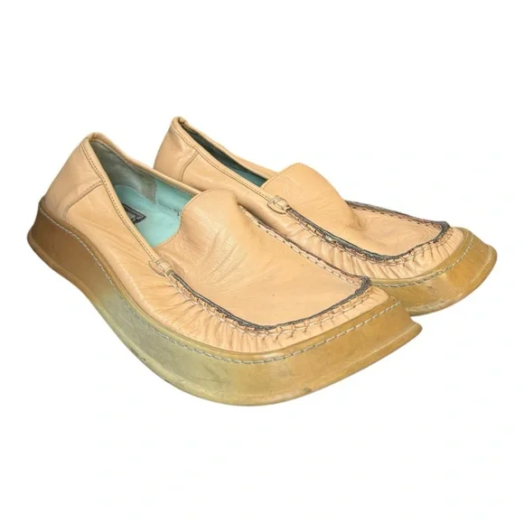 Cesare Paciotti Heroes Vintage Square Toe Loafer Shoes Men display picture 1